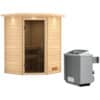 KARIBU Sauna »Franka«